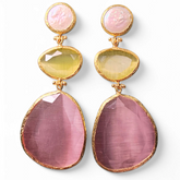 Glow Line Pearl • Olive • Pink