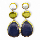 Glow Line Pearl • Olive • Purple