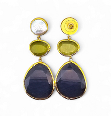 Glow Line Pearl • Olive • Purple