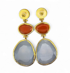 Glow Line Pearl • Orange • Grey