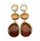 Glow Line Pearl • Salmon • Brown