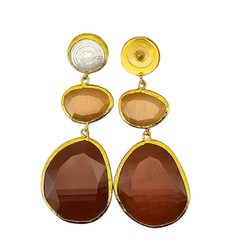 Glow Line Pearl • Salmon • Brown