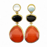 Glow Line Red • Black • Pearl