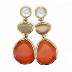 Glow Line Red • Nude • Pearl