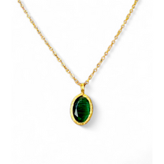 Glow Necklace Emerald