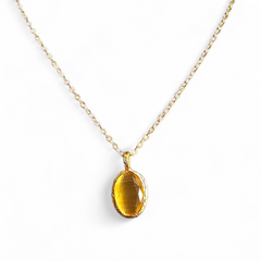 Glow Necklace Dark Yellow