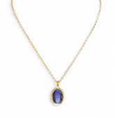 Glow Necklace Purple Blue