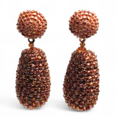 Beaded Drop Bronze