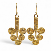 Dokra Earring Sacred Spirals