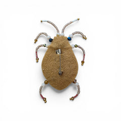 Brooch Scarabaea Rosa