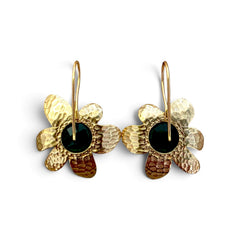 Earring Golden Daisy