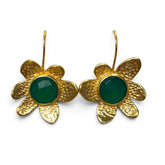 Earring Golden Daisy
