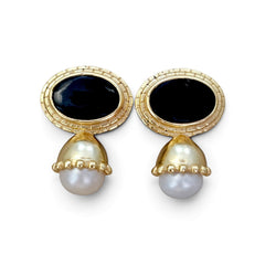 Earstuds: The Royal Crown Drop
