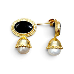 Earstuds: The Royal Crown Drop