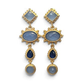 Earring: Serene Blue Dangle Drop