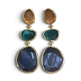 Earring: Glow Line-Orange Green Blue