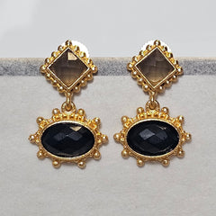 Earring: Smokey Drop