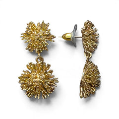 Earring: Thornback Double Drops