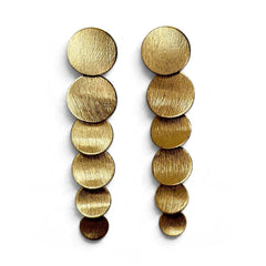 Earring: Golden Coinfall