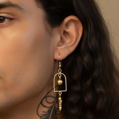 Dokra Earring The Pendant Bell