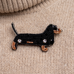 Brooch: Sausage Dog
