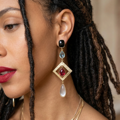 Earring Royal Rhombus