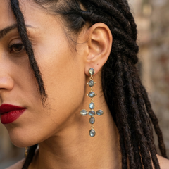 Earring Rosary Drop