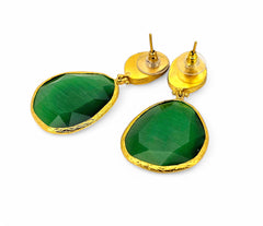 Twin Glow Green & Aubergine