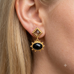 Earring: Smokey Drop