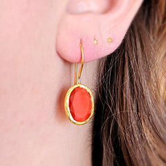 Glowdrop orange-red Small