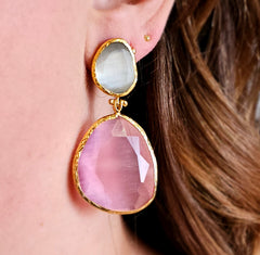 Twin Glow  White & Pink