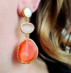 Glow Line Red • Nude • Pearl