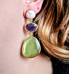 Glow Line  Pearl • Purple • Olive