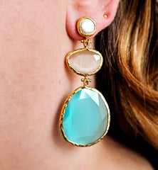 Glow Line  Sea Green • Nude • Pearl