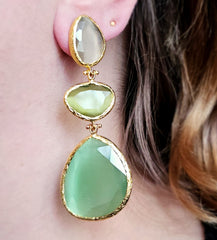 Glow Line  Light Green • Olive • Nude