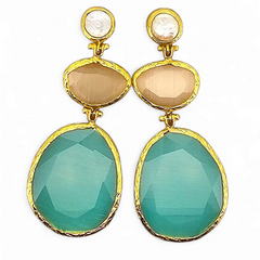 Glow Line  Sea Green • Nude • Pearl