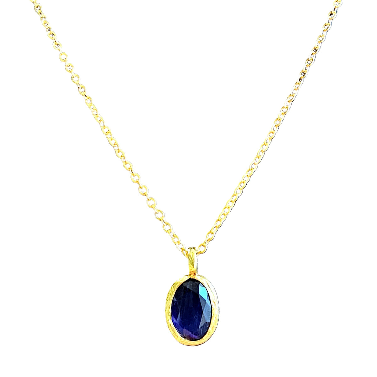 Glow Necklace Dark Blue