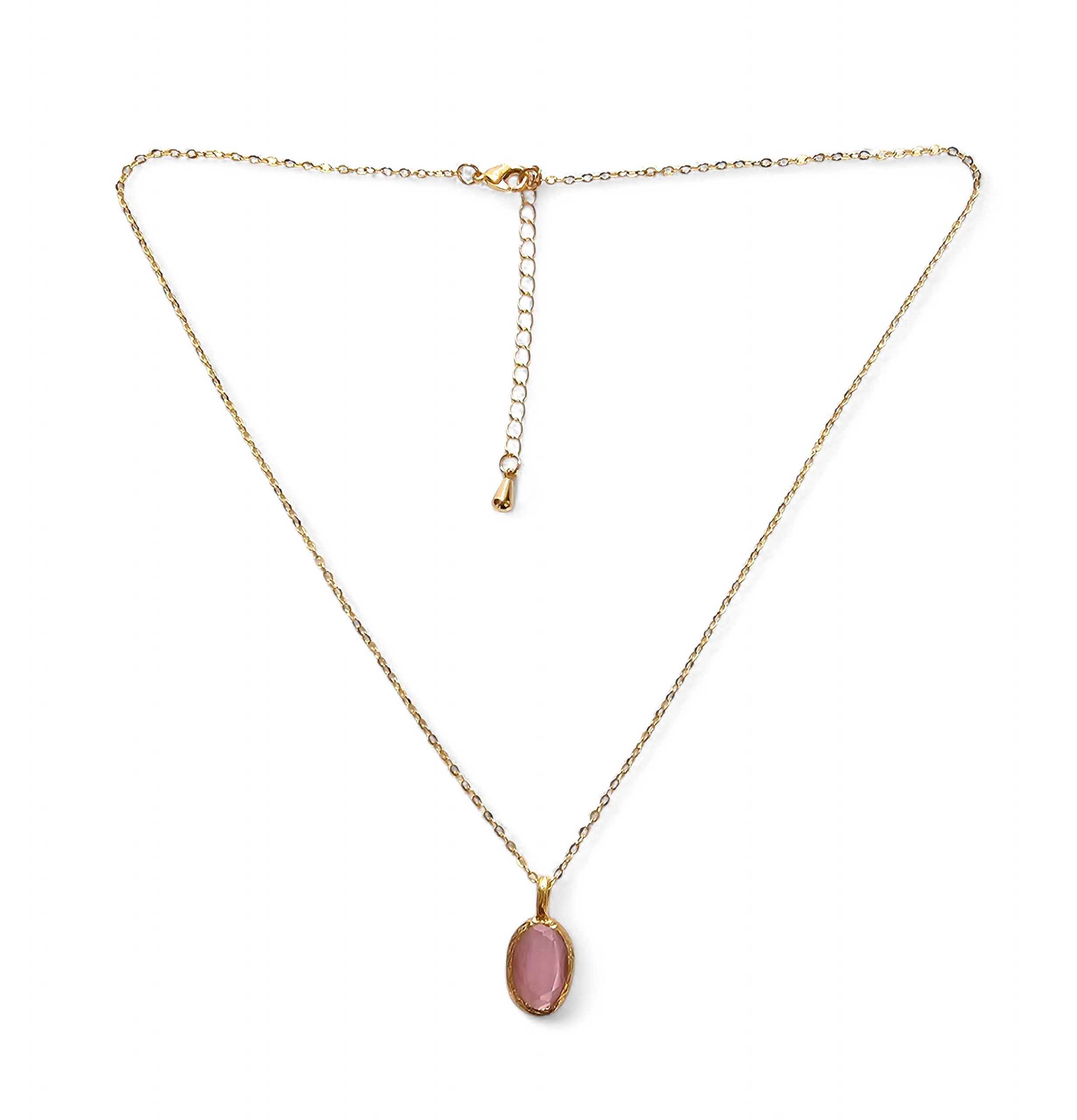 Glow Necklace Light Pink