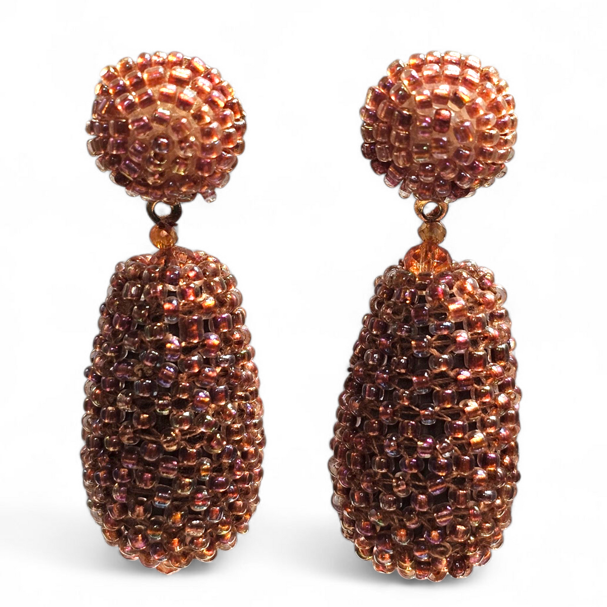 Beaded Drop Bronze