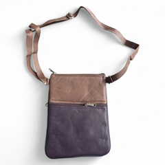 The 5-Pocket Floral Crossbody Bag, Blue/Red/Yellow