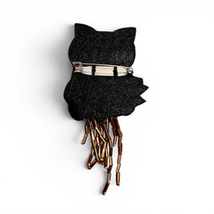 Brooch: Midnight Owl