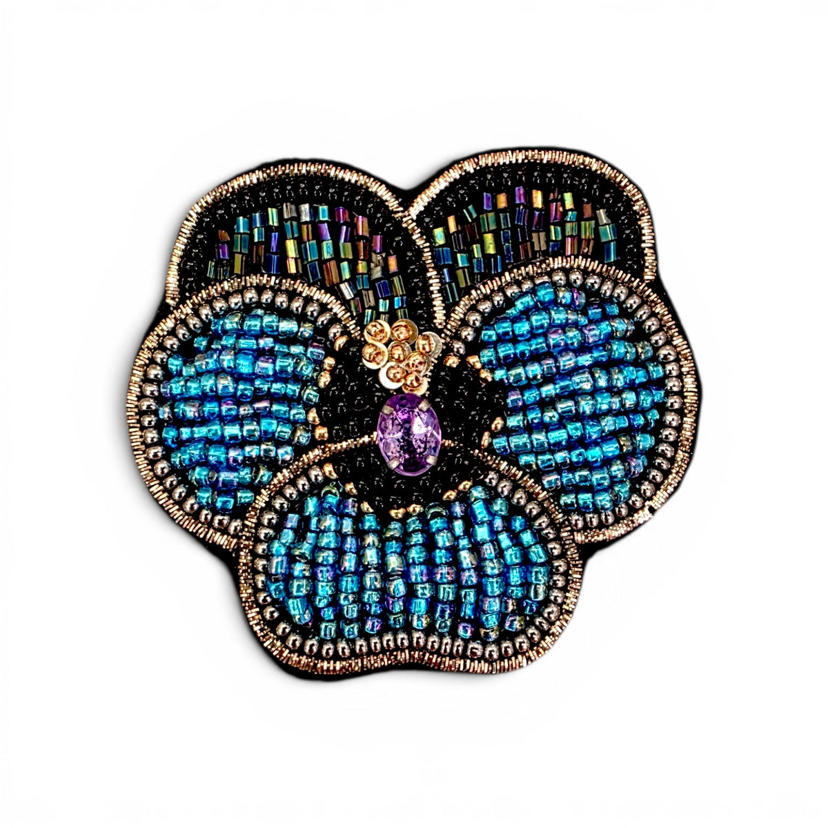 Brooch Pansy