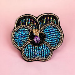 Brooch Pansy