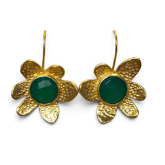 Earring Golden Daisy