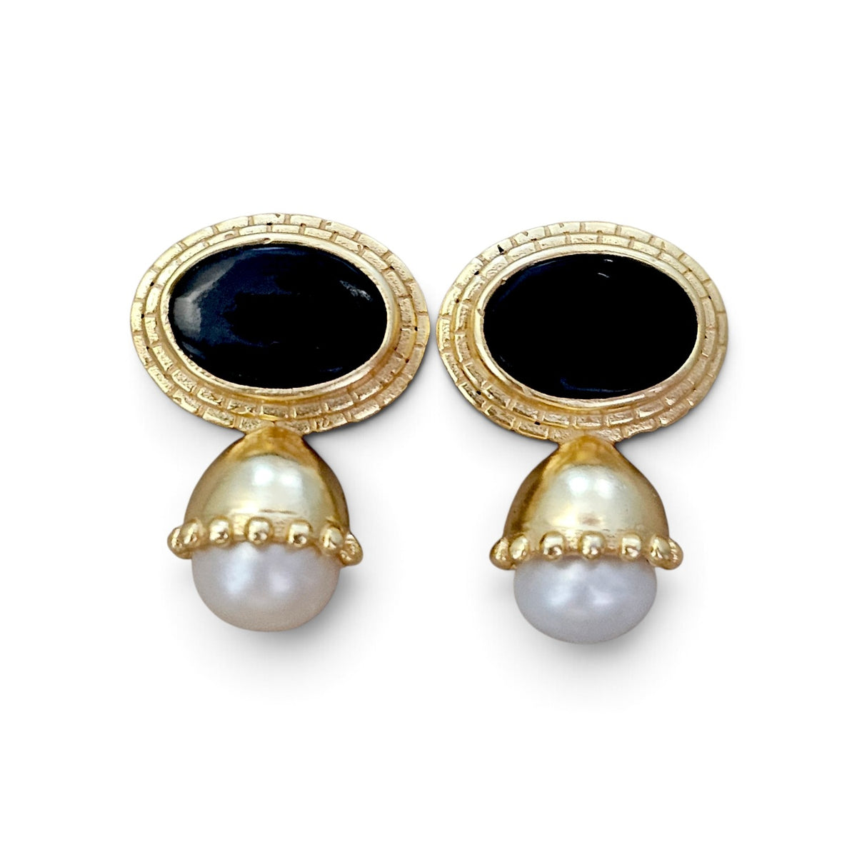 Earstuds: The Royal Crown Drop