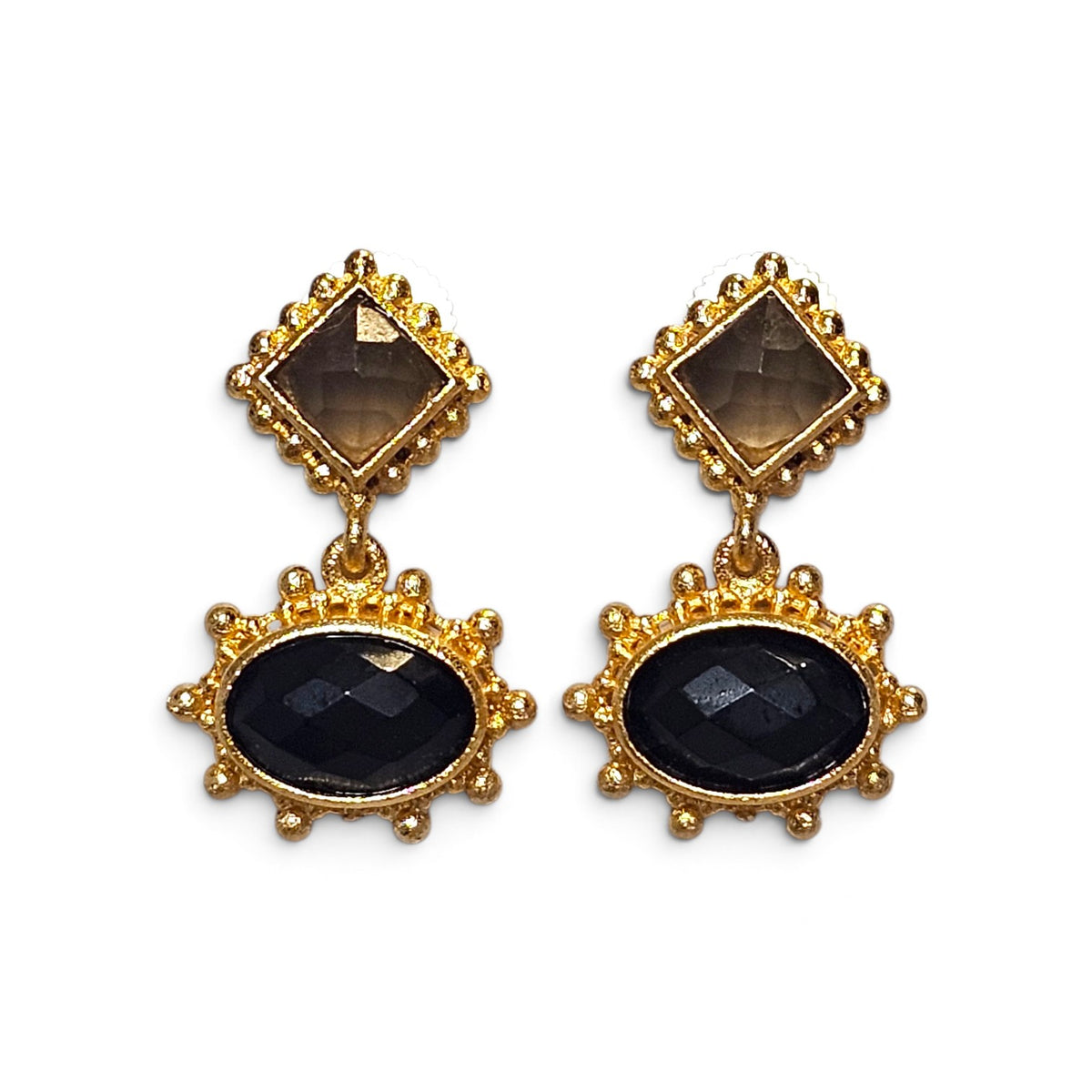 Earring: Smokey Drop