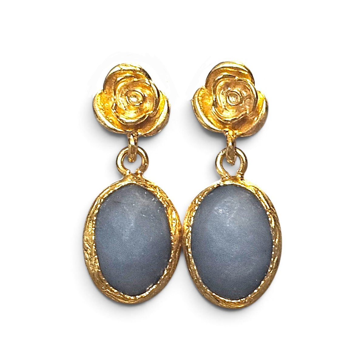 Earring: Rosa Misty Blue