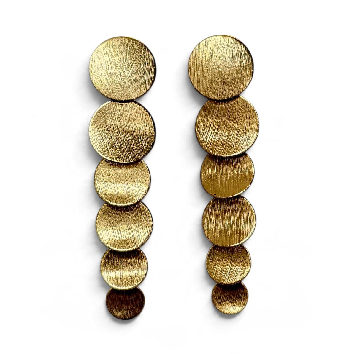 Earring: Golden Coinfall