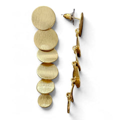 Earring: Golden Coinfall