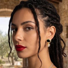 Earstuds: The Royal Crown Drop